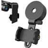 Whnbuij Adattatore per smartphone per telescopio, supporto per telefoni telescopi | per microscopio a spotting, mobile per cellulare per binocolo ambito di spotting mono