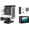 DIGNIFE Action Camera, Camera Azione 4K WiFi da 2,0 pollici Mini 1 2MP. Outdoor go Impermeabile Pro 170D Casco Bicycle Photo Video Recording 4K Sport Cam DV(White)