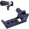 iShoot Base di supporto per treppiede compatibile con Fuji XF 150-600mm F5.6-8 R LM OIS WR, XF 500mm F5.6 R LM OIS WR & GF 500mm F5.6 R LM OIS WR, Arca-Swiss Fit Piastra a sgancio rapido