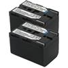 CQJFCYBRA SB-L220 SB-L110 L70 L70A Batteria For Fotocamera + Caricabatterie CA, Compatibile Con SAMSUNG, For VP-26i SCD103 SCD23 SCW71 SC-D103 VP-D103 SB-LS110 LS220(2 Batteries)