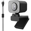 LICAEVEY Webcam 4K HD Plug and Play Webcam USB con Microfono, Grandangolo da 8 MP 70° 30 FPS, Cavo da 1,5 M per Computer Desktop e Laptop Vince OS X Videochiamate in Streaming