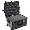 PELI 1637 Air Trolley Leggero Per Droni, Lampade Da Palco, Flash Studio E Attrezzatura Foto, Impermeabile E Anti Polvere, 89L Di Capacità, Fabbricato In USA, Con Schiuma Personalizzabile, Nero