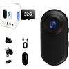 Wkldjf Videocamera leggera con schermo da 2 pollici e registrazione di 4 ore per videocamera sportiva di sicurezza