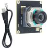 Ldbuejiaja Modulo fotocamera USB da 8 MP con sensore IMX274 e modulo webcam microfono digitale per Home Office e Live Streaming