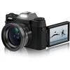 PAKJEL Videocamera Fotocamera digitale da 48 MP for fotografia 3quot;Flip Screen Selfile Camcorder 4K Stream Macro Lens Streaming Videocamera Fotocamera digitale per vlogging ( Color : With Only Filter , Siz