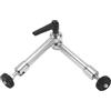 VBESTLIFE Braccio di Attrito Articolato Regolabile, compatibilità Universale con Vite da 1/4 di Pollice, Lavorazione di Precisione CNC per Monitor HD, Treppiedi (11 pollici)