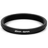 fittings4you 49 mm - Adattatore Step-Down Adattatore filtro adattatore Step Down filtro 46 mm 49 - 46