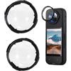 Kashyke Accessori per Insta360 X4, protezione obiettivo per Insta360 One X4, confezione da 2 (2 pezzi)
