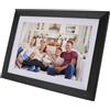 Annadue Cornice Digitale da 10,1 Pollici, Cornice Digitale Touch Screen HD 1280x800, Condivisione, Memoria da 16 GB, Rotazione Automatica della Presentazione, Lettore (Spina UE da 100 a