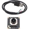 CHEOTIME Modulo fotocamera USB CHEOTTIME, Webcam 4K con 12MP Autofocus & Dual Mics, Plug & Play a 85 ° Granngolo 30FPS, Sicurezza industriale e riconoscimento facciale