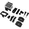 Zooke Action Camera Impermeabile Schermo a Colori HD da 2,0 Pollici Batteria da 900 MAh Fotocamera Subacquea Ricarica USB Esterna