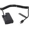 SZRMCC LP E6 Accoppiatore CC Dummy Battery a Type-C USB C PD Trigger Cable per Canon 5D2 60D 70D 80D Camera SmallHD 501 502 702 Monitor