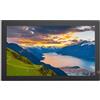 YPAPBHT Lettore multimediale a parete da 22/24 pollici, album fotografico digitale Full HD 1080P, riproduzione automatica.(Black,24-inch)