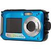 Elprico Fotocamera Subacquea, Fotocamera Impermeabile da 10FT 48 MP16X Zoom Digitale Doppio Schermo Selfie Fotocamera Subacquea per Snorkeling Impermeabile Compatto Fotocamera Digitale (YELLOW) (rosso) (BLUE)