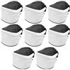 Jectse Softbox Diffusore Flash Universale, Ammorbidisce la Luce Intensa e Migliora L'output, Portatile Leggero per Tutti i Flash della Fotocamera, per Illuminazione Fotografica, Riprese (8PCS)