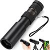 LeGDOr Telescopio monoculare 10-30 x 25 con prismi BAK4 e obiettivo FMC, zoom monoculare con adattatore per smartphone, mini monocolo portatile ad alta definizione per bird watching, viaggi, caccia