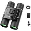 YFDGD Telescopio 30000M Auto Focus 300X25 Potente Binocolo A Lungo Raggio Professionale Mini Portatile HD Impermeabile Monocolo Chiaro Immagine(Black set)