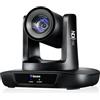 iuZee Telecamera PTZ NDI con monitoraggio automatico AI Zoom ottico 20X Zoom digitale 8X 3G-SDI/USB/HDMI IP Live Streaming Camera PoE 1080P 60FPS Grandangolo per il culto della Chiesa Educazione