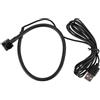 lvifloae Fotocamera a schermo centrale Webcam a con Eye 5MP con fotocamera Web USB Focus Focus 1080P con microfono integrato per videoconferenze PC Laptop Android TV