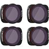 Freewell Bright Day - Serie 4K - Filtri da 4 Porte ND8/PL, ND16/PL, ND32/PL, ND64/PL Fotocamera Compatibili con Osmo Pocket, Pocket 2