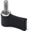 FEICHAO Vite a mano M4* 12 M4* 17 M5* 20 Maniglia regolabile Fotocamera Parti fotografiche per Action Camera (M4* 12-Nero)