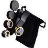 carotoe 3 in 1 Clip On Smartphone Fisheye Lens Phone Camera Lens Per La Maggior Parte Del Telefono Grandangoli Macro Fish Eye Lens