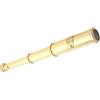 RK NAUTICAL INSTRUMENT Telescopio vintage Royal Navy effetto antico completo in ottone con copriobiettivo, 30,5 cm, oro