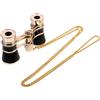 GAROZATION Binocolo Mini Portatile Leggero da Donna con Design Elegante e Catena, per Concerti, Teatro e Attività All'aperto come Pesca e Montagna, Materiale in Ferro