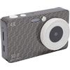 Sxhlseller Camera Digitale 4K 50 MP con Schermo da 2,8 Pollici, Messa a Fuoco Automatica, Zoom 16x, Luce di Riempimento, Timer, Filtri, Ricarica di Tipo C, Telecamera in Metallo Compatto