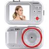 VBESTLIFE Fotocamera Digitale per Adolescenti, Fotocamera Digitale da 48 MP con Zoom Digitale 16x per la Fotografia, Fotocamera Compatta Punta e Scatta con Schermo da 2,8 Pollici per i (SILVER)