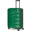 Bergpfeil Articolo da viaggio, verde smeraldo metallizzato, Koffer M (66 cm) erweiterbar, Custodia rigida per check-in