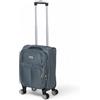 Or&My Trolley Semi-Rigido 50x33x23 cm in Poliestere Resistente Espandibile con 4 Ruote Doppie Rimovibili - Valigia Bagaglio a Mano da Cabina per Viaggi Brevi e Weekend (Mod.214-1, Grigio)