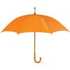 eBuyGB Ombrello classico unisex con manico in legno, apertura manuale, per matrimonio, taglia unica, 1269813, Arancione, 90 centimetri di lunghezza 106 centimetri /41.5 , Classico