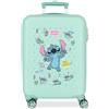 Disney Joumma Stitch Little Destruction Valigia da Cabina Blu 38x55x20 cm Rigido 2 kg Lucchetto a Combinazione Laterale ABS 2 kg 35L Bagaglio a Mano