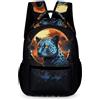 WECECE Zaino Da Ragazze E Ragazzi, Leopard Zaini Scolastici, Zaino Cheetah Animal Per Scuole Primaria Unisex, Moderno, Rucksack Per La Scuola Il Tempo Libero