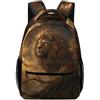 VesFy Leone Freddo Per Bambini Zaino Animale Zainetto Da Viaggio Zaini Scuola Borsa Scuola Per Studenti Scolastici Adulti One Size