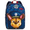 Undercover Zaino Paw Patrol per bambini con cani, per ragazzi e ragazze - Personalizzato con il nome - Zaino per tempo libero per asilo nido con orecchie in peluche 3D - 8L, 31 x 24 x 13 cm