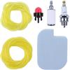SRNPTBZIT Filtro aria e candela adatti for motoseghe P3314 P3816 P3416 P4018 PP3416 PP3516 PP3816 PP4018 PPB3416 PPB4018 PPB4218 S1970 530057925