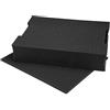 POWERTEC 71603V Inserto in schiuma pre-tagliato, per Bosch L-Boxx-2, materiale intarsio personalizzabile, sistema di trasporto mobile Click and Go