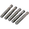 HOgardenME 5 adattatori da 50 mm con codolo esagonale da 1/4 a attacco quadrato da 1/4 con fermo a sfera per tenere saldamente le prese
