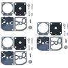 DORFEY Kit di riparazione del diaframma del carburatore da 3 pezzi adatto for Sthil FS55 FS55R HS45 FS310 Trimmer Grass Parts