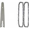 BUYTUS Lama for motosega da 6 pollici Mini sega elettrica portatile senza fili 37 nodi 18 coltelli Motoseghe a batteria for attrezzi giardino in legno(6-inch Set2)