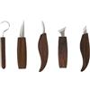 ACTINPANT Set Di Coltelli A Mano for Strumenti for Intaglio Del Legno Da 5 Pezzi for Principianti
