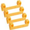 Generico Clip per metro 4X Antiscivolo | Organizer per Banco Cintura Metro a Nastro ed Elettroutensili Per Varie Marche Di Metri, Officina, Garage, Banco Lavoro,
