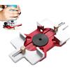 Candeon Localizzatore di Scanalature per Fresatrice per Legno, 2 in 1 Fresatrice Verticale Legno Piastra di Base Base per fresa per legno con profondità regolabile, Wood Router Slotting Locator