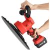 Himopuer Cazzuola elettrica for malta cementizia con batteria al litio senza spazzole, levigatrice for pareti portatile, spatola for intonaco for muratori, regolazione a 6 velocità(2Batteries)