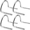 Qukoielly Hammer Loop - Porta con clip per cintura | da giardinaggio per strumenti per la lavorazione del legno, lavori di copertura, elettricisti, falegnami
