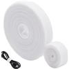 manhegari Cravatte di piante da giardino, cravatte per piante da giardino, legami non scivolanti per piante, resistenti alle intemperie, cinghie regolabili per merci, campeggio, tende, cavi