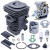 DORFEY Kit Cilindro Pistone Carburatore Da 39 Mm For H-u-s-q-v-a-r-n-a 235 236 236E 240 5450417 Con Candela Motosierra