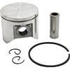 DORFEY Kit di anelli elastici for spinotto pistone da 47 mm, adatto for motosega H-u-s-q-v-a-r-n-a 357, 359, 35XP, 359EPA, ricambio 537157202, attrezzi da giardino